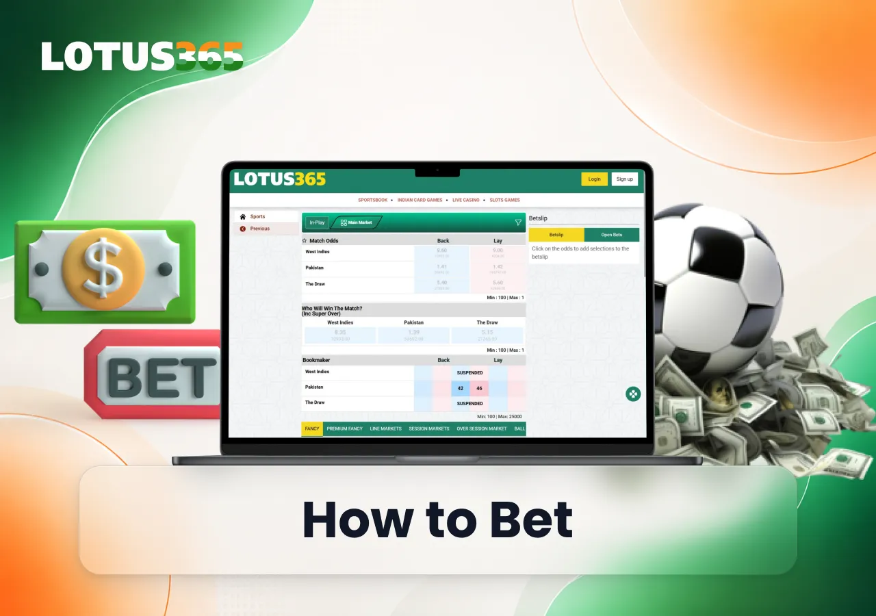 Lotus365 betting market